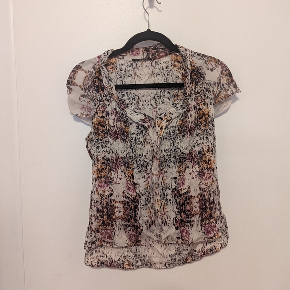 Elie Tahari Silk Blouse XS - Picture 1 of 10